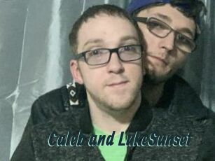 Caleb_and_LukeSunset